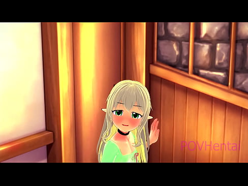 ❤️ (Trap) Elvish mjakazi hukusaidia kunawa uso wako. ️❌ ❌️❤